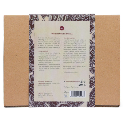 HENNA & INDIGO 1KG-OS KISZERELÉSBEN – BARNA HAJFESÉTK