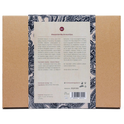 INDIGO 1KG-OS KISZERELÉSBEN – BARNA SZINTE FEKETE HAJFESTÉK